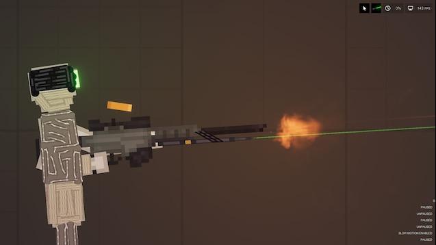 Снайпер / Sniper Unit для People Playground