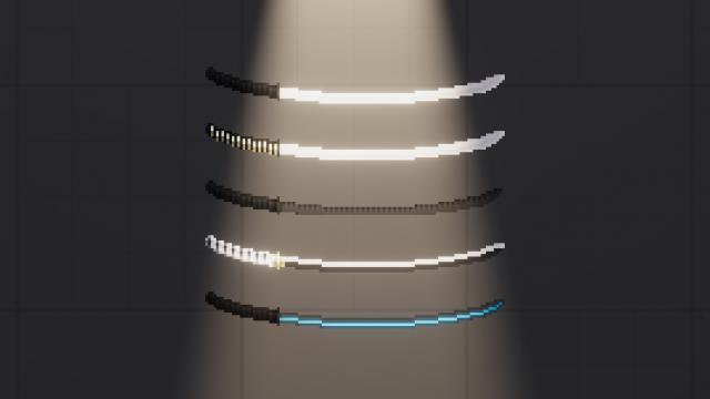 Katanas Mod для People Playground