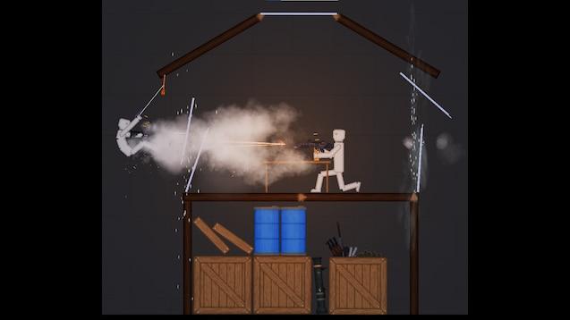 Крюк / The Grappling Gun Mod для People Playground