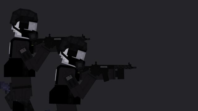 Simple SWAT Officer for People Playground
