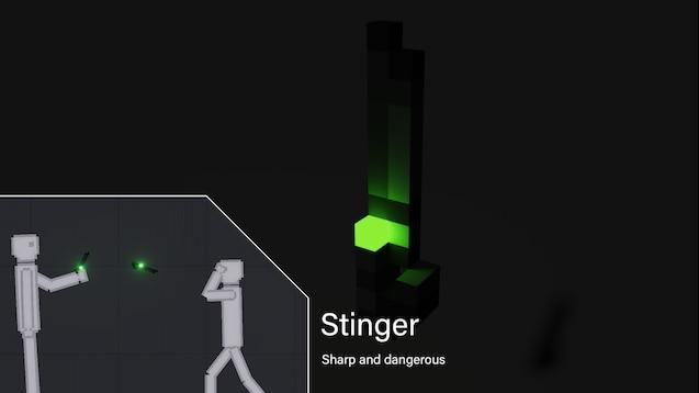 Cyberpunk 2077 weapons mod for People Playground