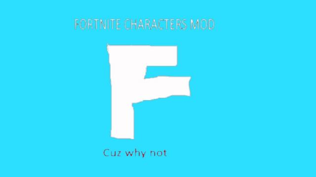 Персонажи из Fortnite / Fortnite characters mod