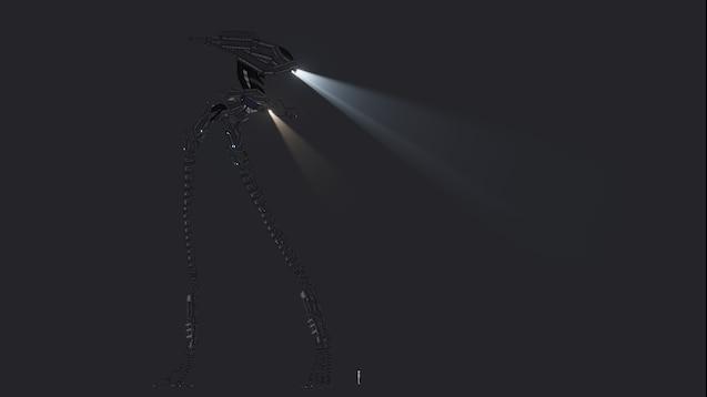 Alien Tripod for People Playground
