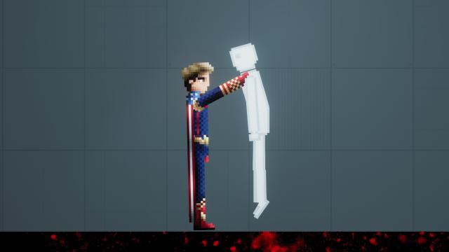 Homelander Mod with Powers for People Playground