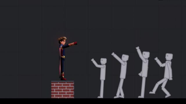 Homelander Mod with Powers for People Playground