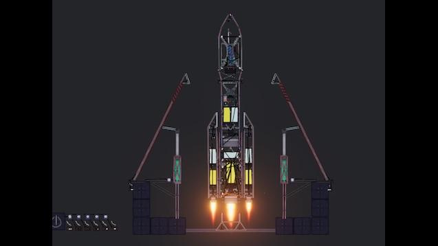 Rocket Saturn-1s for People Playground