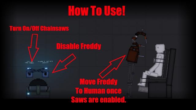 Freddy Torture Device FNAF Movie для People Playground