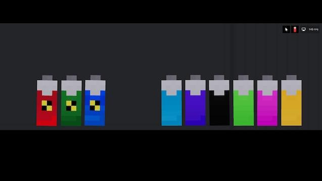 Working Spraycans MOD for People Playground