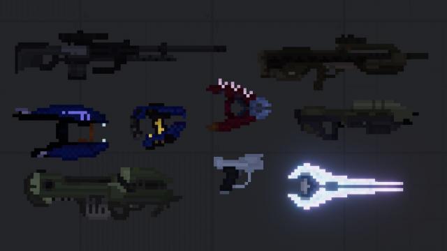 HALO  Halo weapons for People Playground