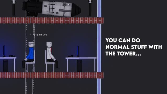 Destruction Tower V2 (96m) for People Playground