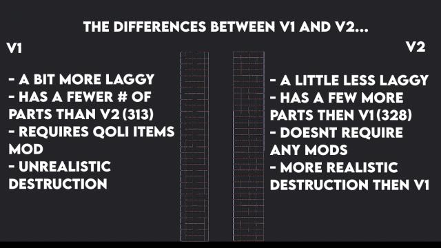 Destruction Tower V2 (96m) for People Playground