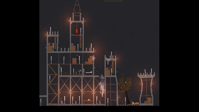 Large Destructible Castle for People Playground