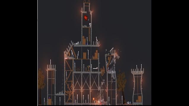 Large Destructible Castle for People Playground