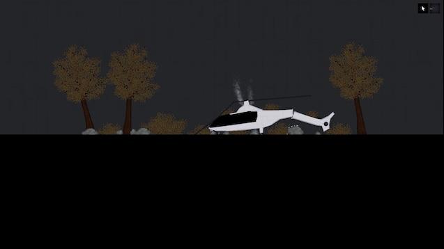 BRP Destroyed Helicopter for People Playground