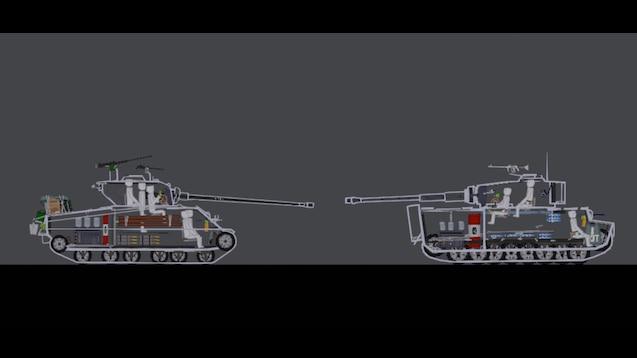 OP M4A3E8 Fury для People Playground