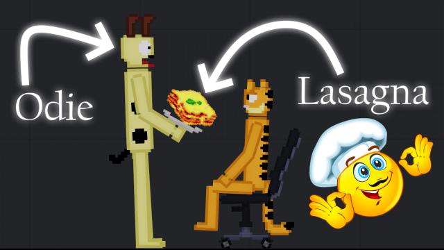 Garfield Mod for People Playground