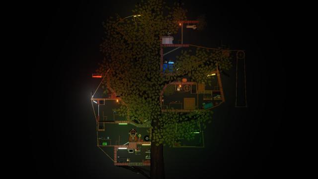 Tree Apartments for People Playground