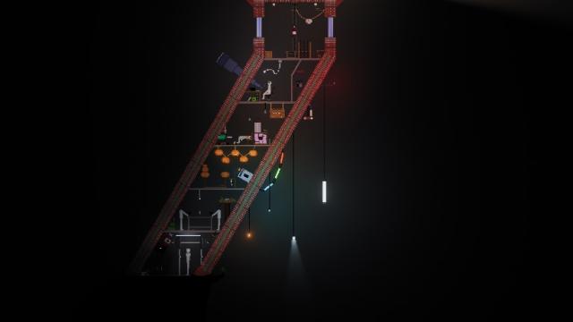 Diagonal tower для People Playground