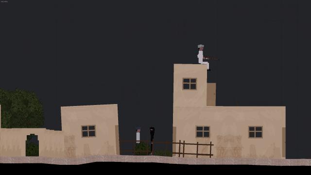 Афганская деревня / Afghan village для People Playground