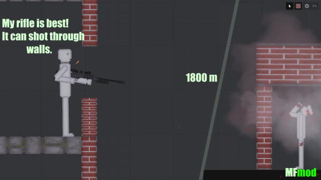 Modern Firearms Mod для People Playground