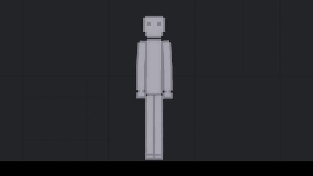 Front Facing Human Mod
