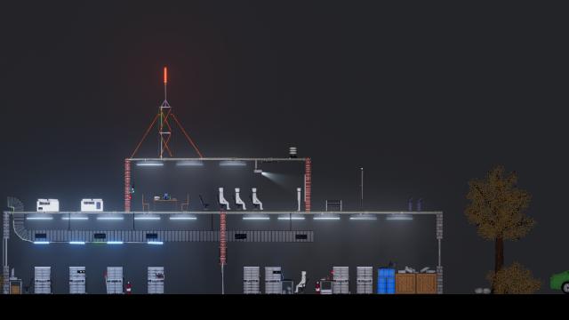 Server farm +Fire alarm для People Playground