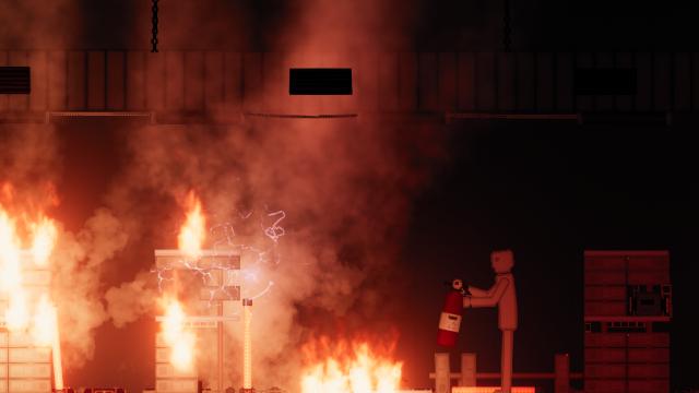 Server farm +Fire alarm для People Playground