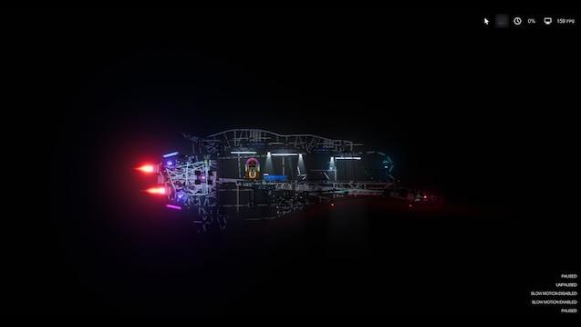 Элитный личный звездолет / Elite Personal Starship для People Playground