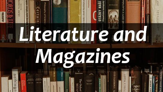 Нові книги та журнали / Literature and Magazines