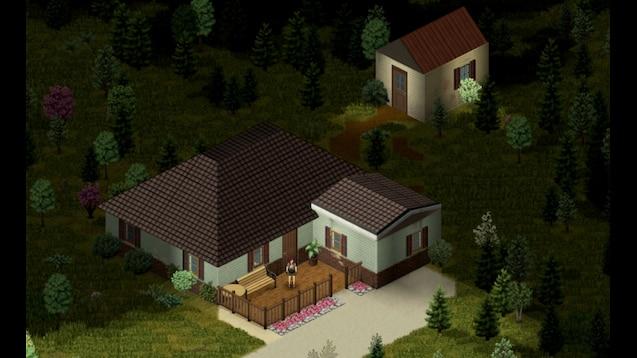 Маленький городок / Little Township для Project Zomboid