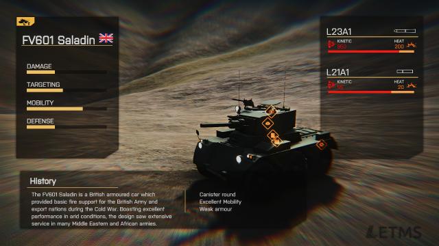 [Cold War Collection] FV601 Saladin for Ravenfield