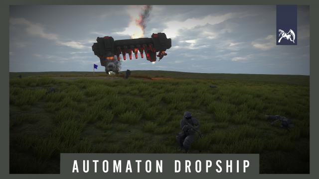 RavenDivers - AUTOMATON Dropship for Ravenfield