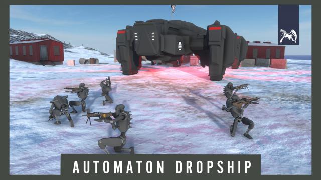 RavenDivers - AUTOMATON Dropship for Ravenfield