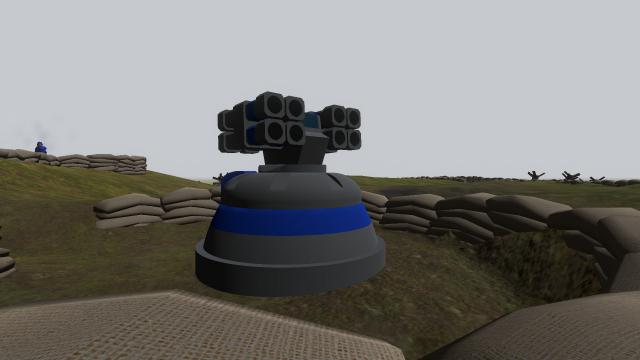 Patriot turret for Ravenfield