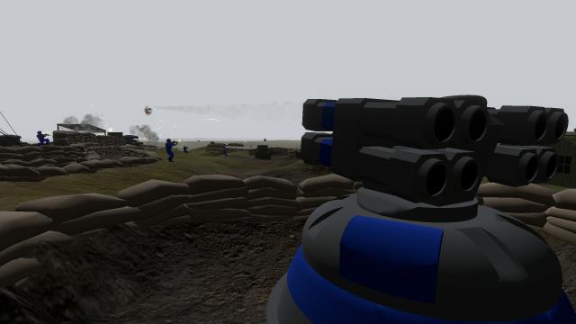 Patriot turret for Ravenfield