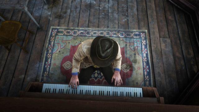Playable Piano for Red Dead Redemption 2