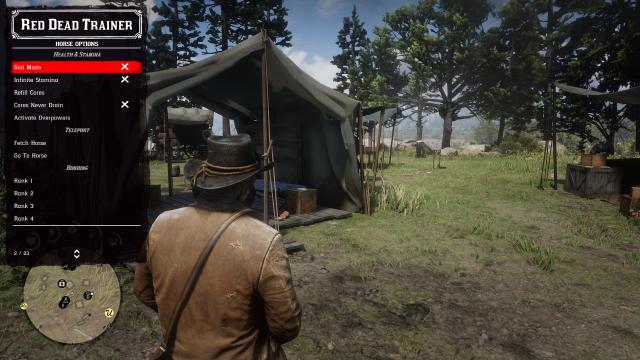 Трейдер для RDR 2 / Red Dead Trainer для Red Dead Redemption 2