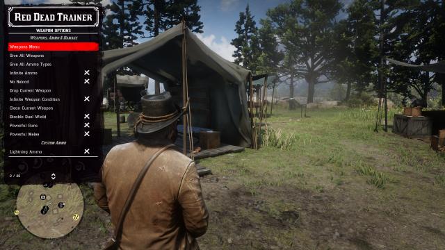 Трейдер для RDR 2 / Red Dead Trainer для Red Dead Redemption 2