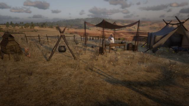 Лагерь в Мексике / Mexico Camp для Red Dead Redemption 2