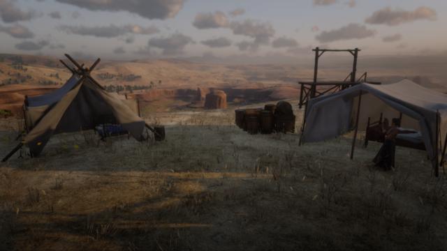 Лагерь в Мексике / Mexico Camp для Red Dead Redemption 2