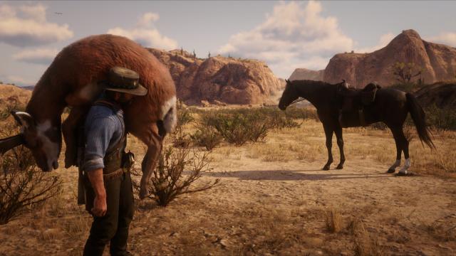 Неограниченное расстояние вызова лошади / Unlimited Horse Whistling Distance для Red Dead Redemption 2
