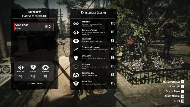 Контракты / RDR - Contracts для Red Dead Redemption 2