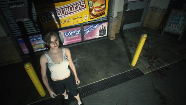 Yoga Pants for Resident Evil 2