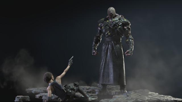 Классическое лицо Немезиса / Nemesis Classic Head для Resident Evil 3