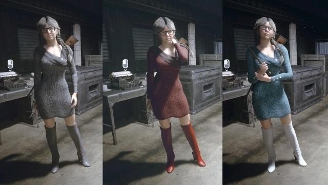 Платье-свитер для Валери / Valerie Harmon - Sweater Dress