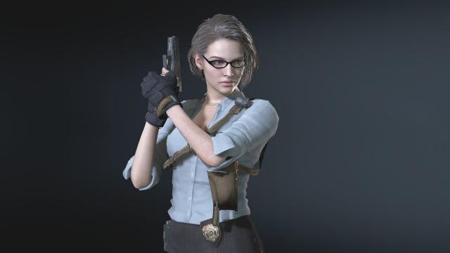 Костюм для Джилл из концепт-арта / Jill - Concept Art 03 - Teacher Costume