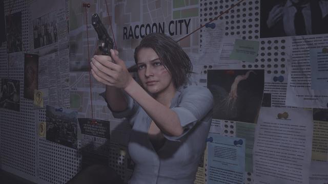Костюм для Джилл из концепт-арта / Jill - Concept Art 03 - Teacher Costume для Resident Evil 3