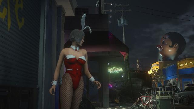 Ada The Super Serious Bunny Spy for Resident Evil 3