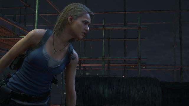 Боб-карэ для Джилл / Long Blonde Hair for Jill для Resident Evil 3