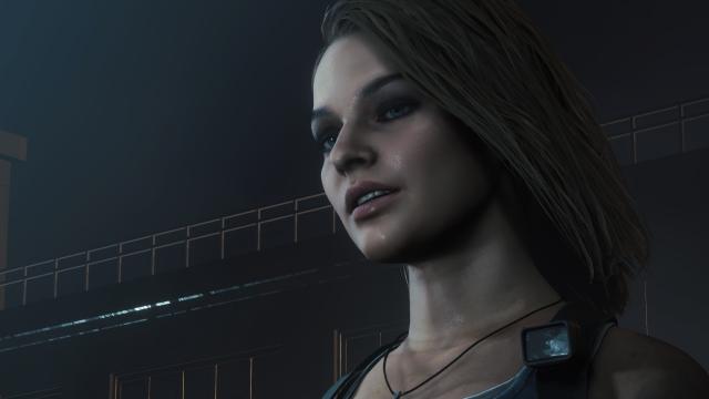 Боб-карэ для Джилл / Long Blonde Hair for Jill для Resident Evil 3